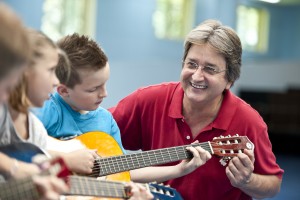 guitar teacher & kids